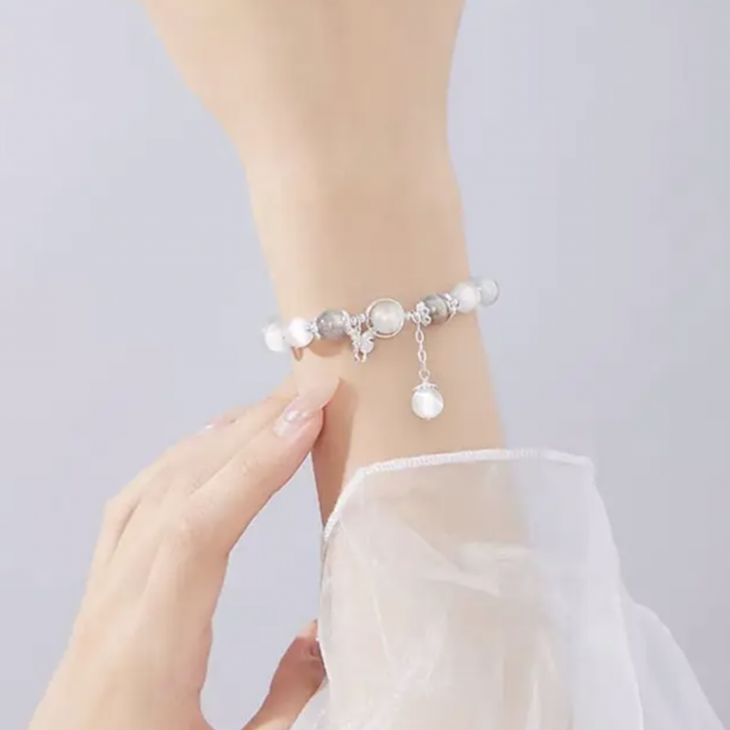 Cat Eye Stone Bracelet